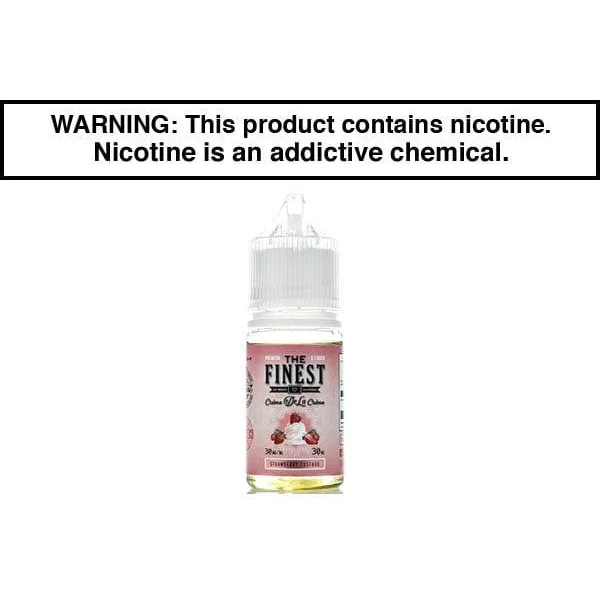 STRAWBERRY CUSTARD BY THE FINEST SALT NIC 30ML