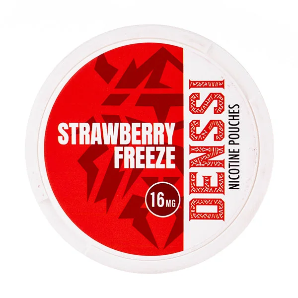 Strawberry Freeze Nicotine Pouches by Denssi - Image 2