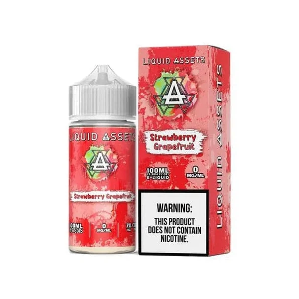 Strawberry Grapefruit - Liquid Assets - 100mL - Image 2
