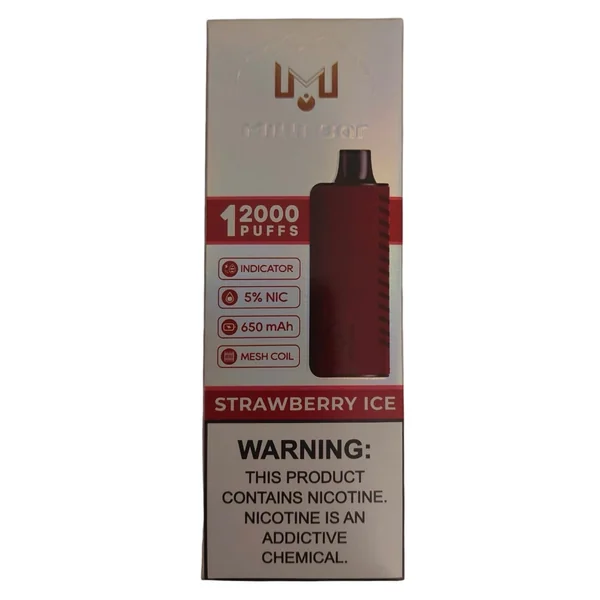 Strawberry Ice - Milli Bar 12000 - Image 2