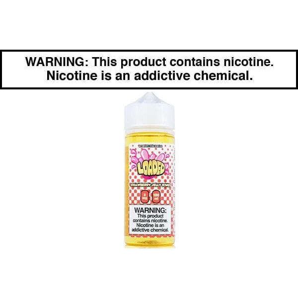 STRAWBERRY JELLY DONUT BY LOADED E LIQUID 100ML | 120ML