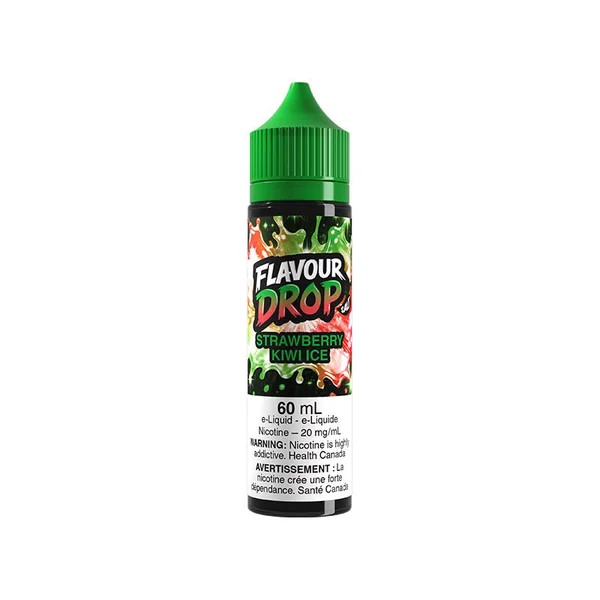 STRAWBERRY KIWI ICE BY FLAVOUR DROP 60ML SALT [AB]