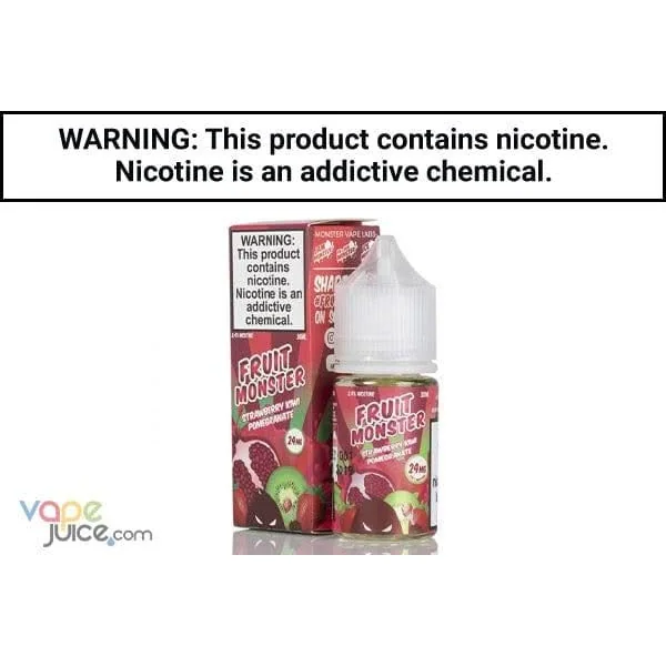 STRAWBERRY KIWI POMEGRANATE BY FRUIT MONSTER SALT NIC 30ML