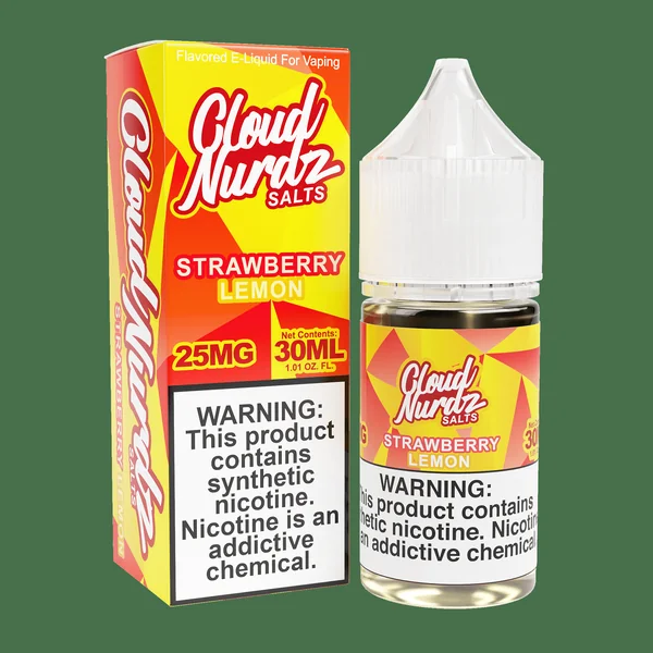 Strawberry Lemon SALT - Cloud Nurdz - 30mL