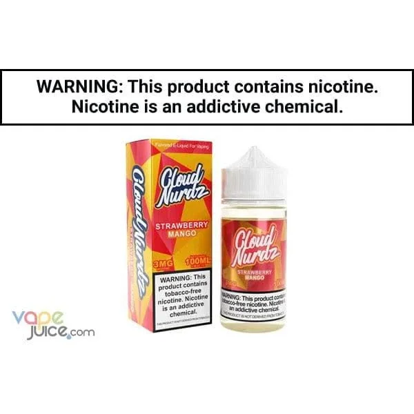 STRAWBERRY MANGO BY CLOUD NURDZ 100ML