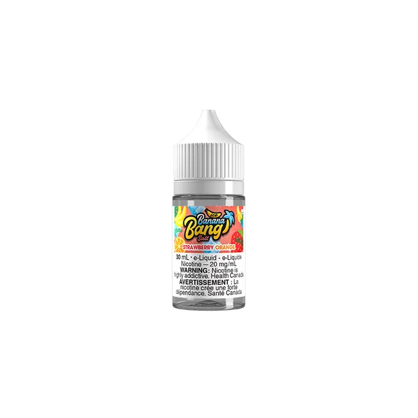 STRAWBERRY ORANGE BY BANANA BANG ICE SALT [ON]