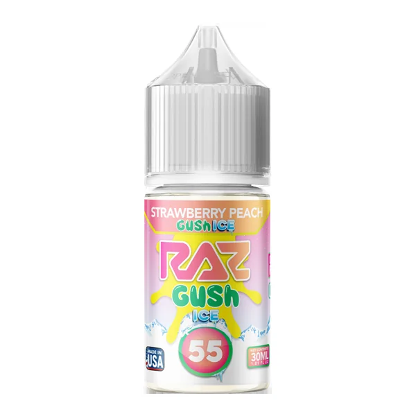 Strawberry Peach Gush RAZ X Pod Juice Salts (Nixodine) - Image 3