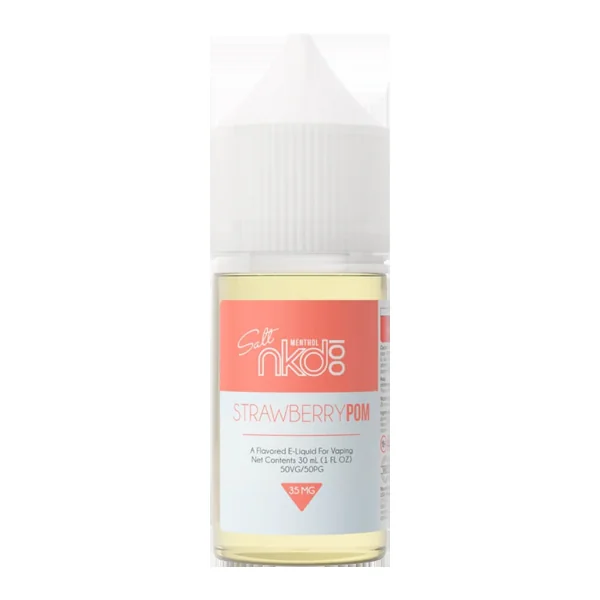 Strawberry Pom Naked 100 Menthol Salts