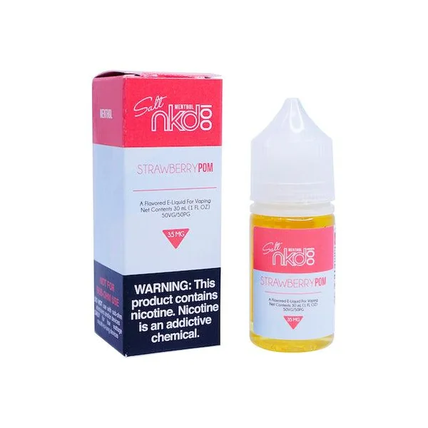 Strawberry POM Salt Nic by Naked 100 E-Liquid (30ml)