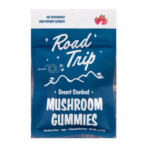Strawberry ROAD TRIP Mushroom Gummies 8ct