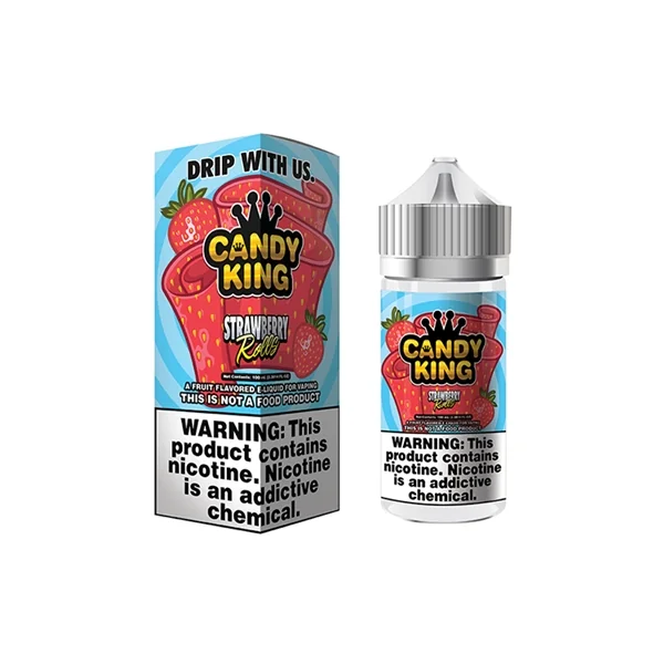 Strawberry Rolls by Candy King 100ml E-Liquid $8.84