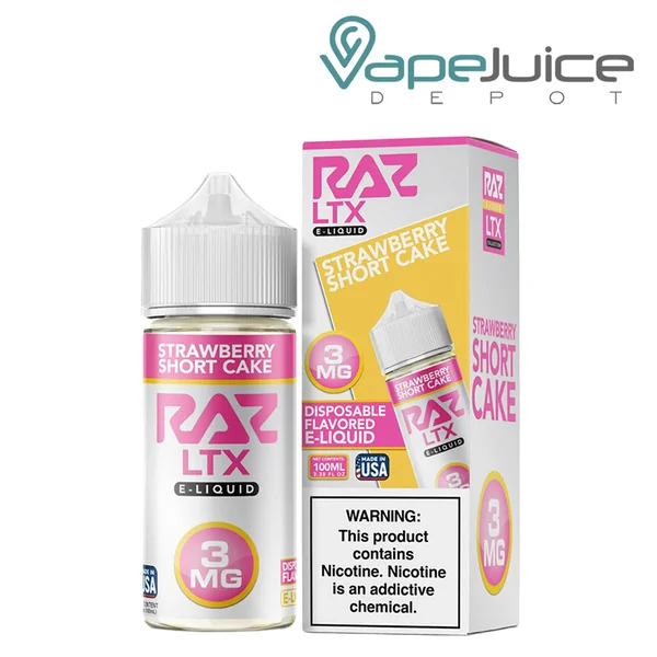 Strawberry Shortcake Pod Juice x RAZ LTX 100ml