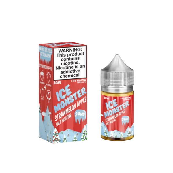Strawmelon Apple by Ice Monster Salt 30ml