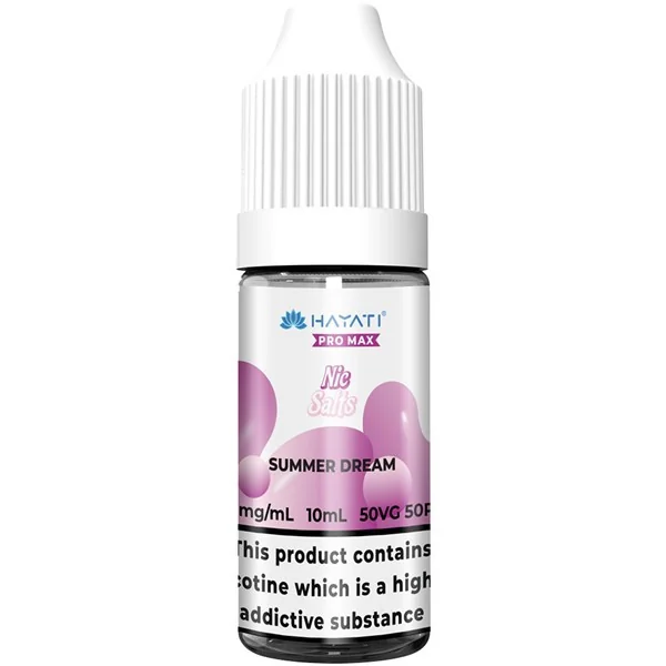 Summer Dream Nic Salt E Liquid 10ml By Hayati Pro Max