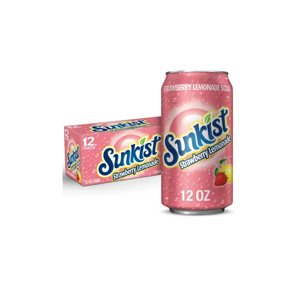 SUNKIST 12PK/2CT ST LEMONADE