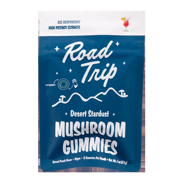 Sunset Punch ROAD TRIP Mushroom Gummies 8ct
