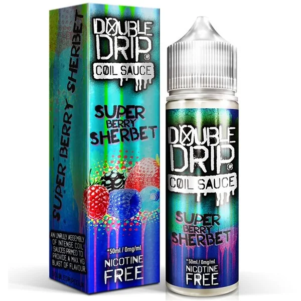 Super Berry Sherbet E Liquid 50ml by Double Drip Coil Sauce