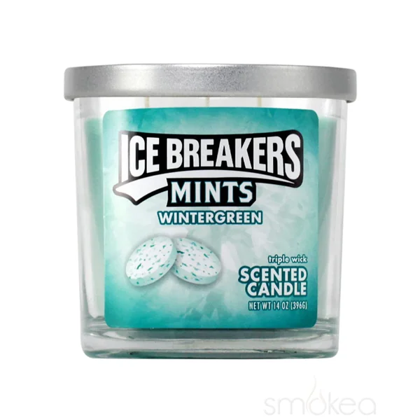 Sweet Tooth 14oz Ice Breakers Mints Wintergreen Scented Candle