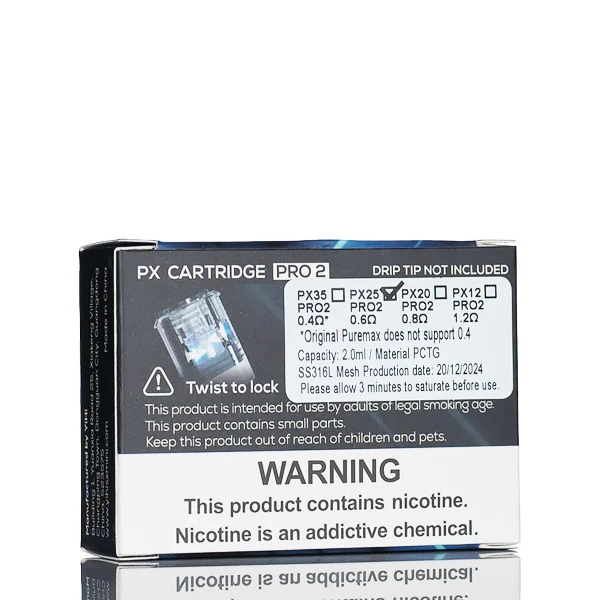 SXmini Puremax PX Pro 2 Replacement Pods - Image 6
