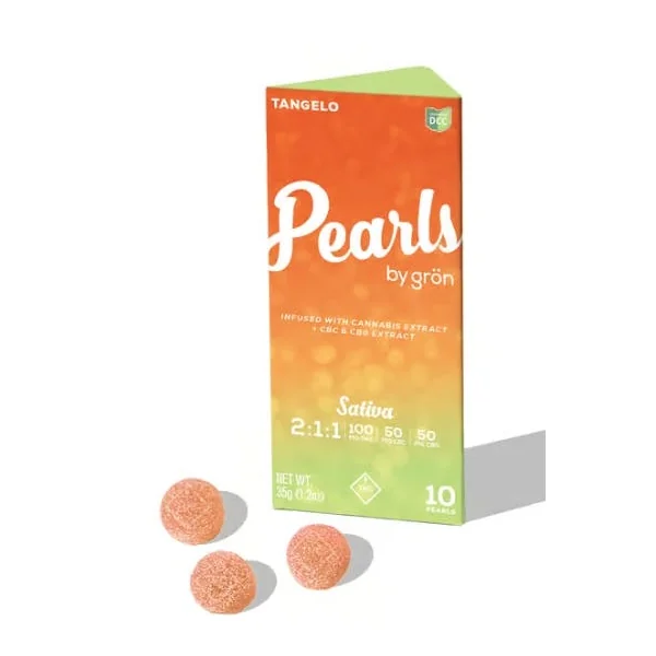 Tangelo Pearls | 2:1:1 THC:CBC:CBG | 10 x 10mg