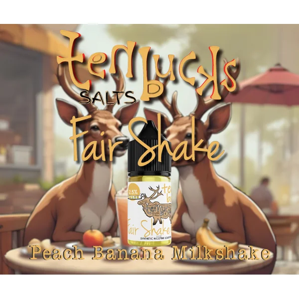 TB Juice Salts Wholesale - Fair Shake Flavored Synthetic Nicotine Solution