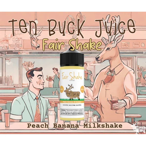 TB Juice Wholesale - Fair Shake Flavored Synthetic Nicotine Solution