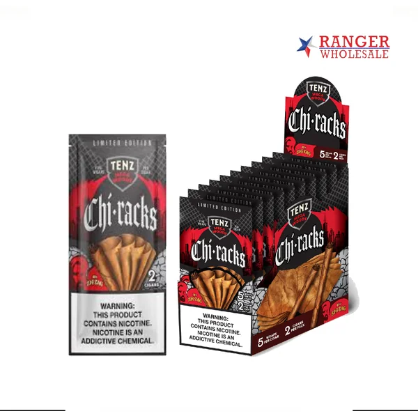 TENZ LEAF CIGAR2/8CT CHI RACKS