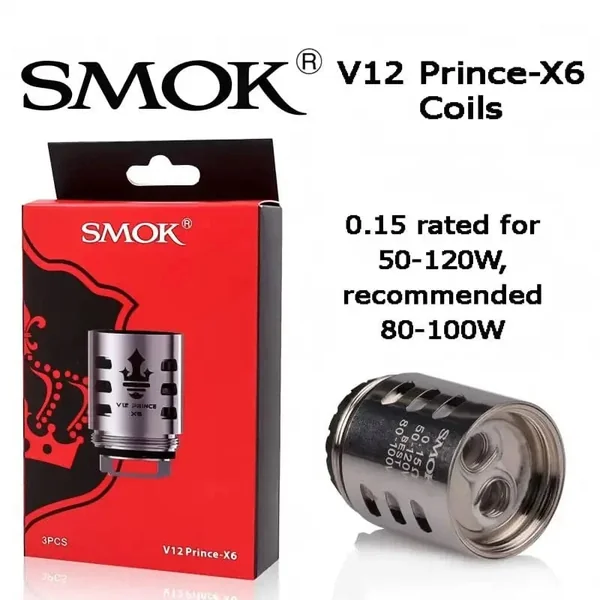 TFV12 Prince Coils (3pcs) - SMOK