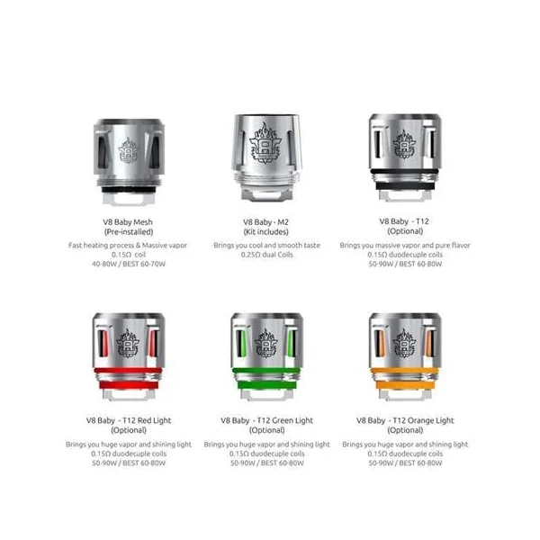 TFV8 Baby Coils (5pcs) - SMOK - Image 2