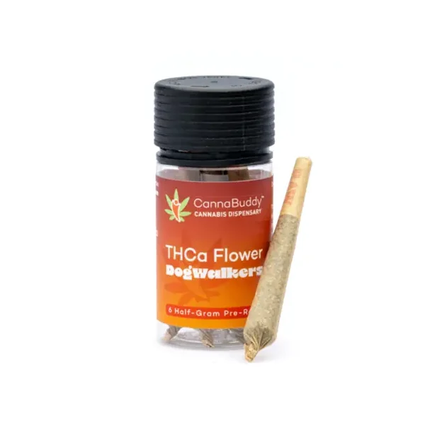 THCa Flower Dogwalker Pre-Rolls Blockberry (6 Count)