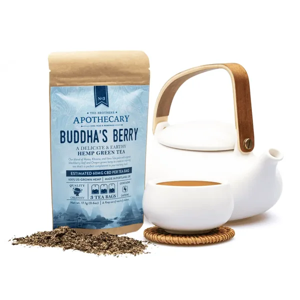 The Brothers Apothecary Buddha's Berry Hemp CBD Tea