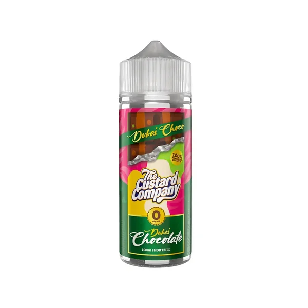 The Custard Company Dubai Chocolate 100ml Shortfill