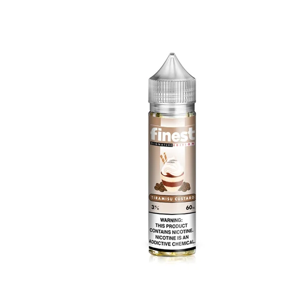 The Finest Signature Edition Tiramisu Custard E-juice 120ml - Image 2