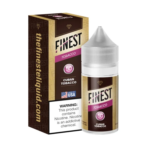The Finest Tobacco Edition Cuban Tobacco 30ml Salt E-Liquid