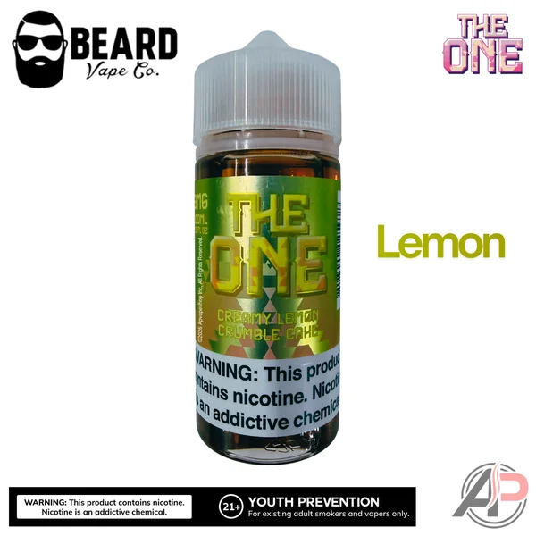 The One Lemon E-Liquid Beard Vape Co 100mL