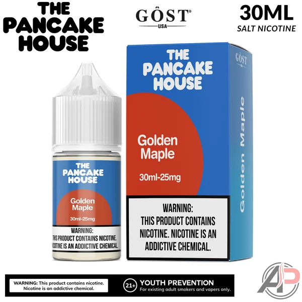 The Pancake House Golden Maple Gost Vapor Salt Nicotine 30mL