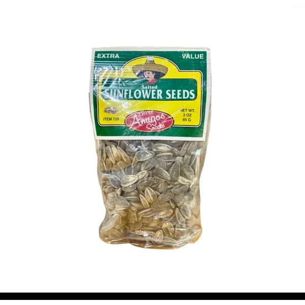 THREE A SUNFLOWER SEEDS3OZ/6CT