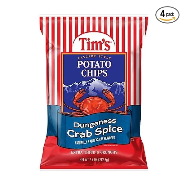 Tim's potato Chips Dungeness Crab Spice 212.6g