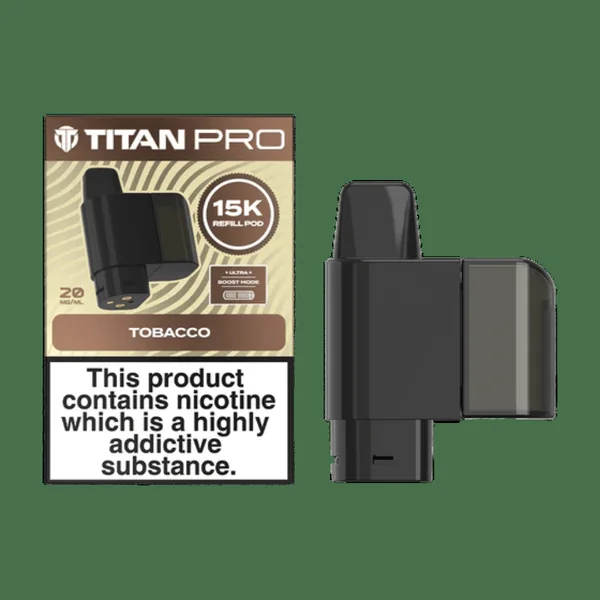 Titan Pro 15K Prefilled Pod Tobacco