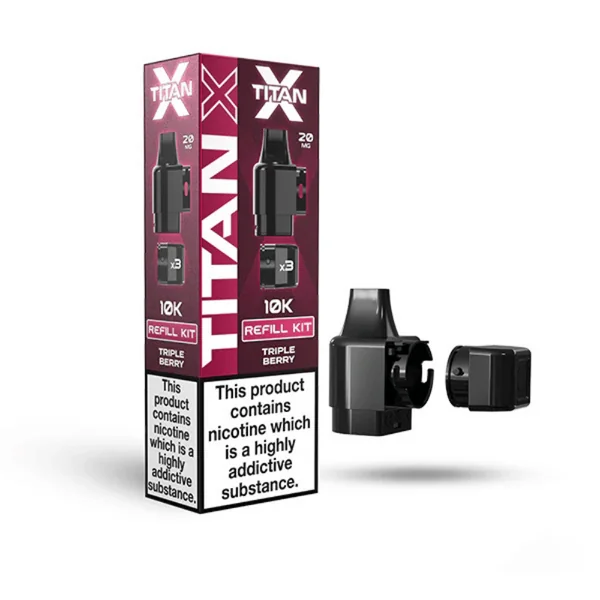 Titan X Prefilled Pod Triple Berry