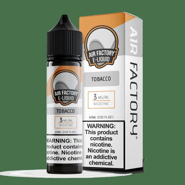 Tobacco - Air Factory E-Liquids - 60mL - Image 3