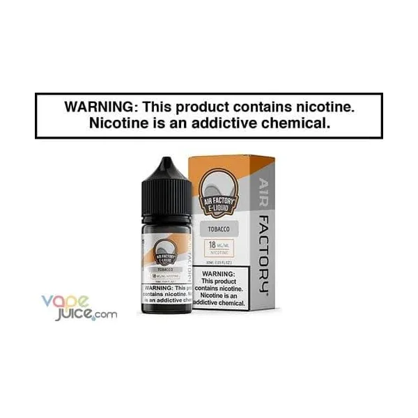 TOBACCO BY AIR FACTORY SALT 30ML