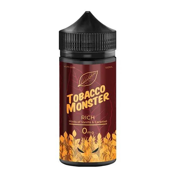 Tobacco Monster Premium E-Liquid 100ml - Image 4