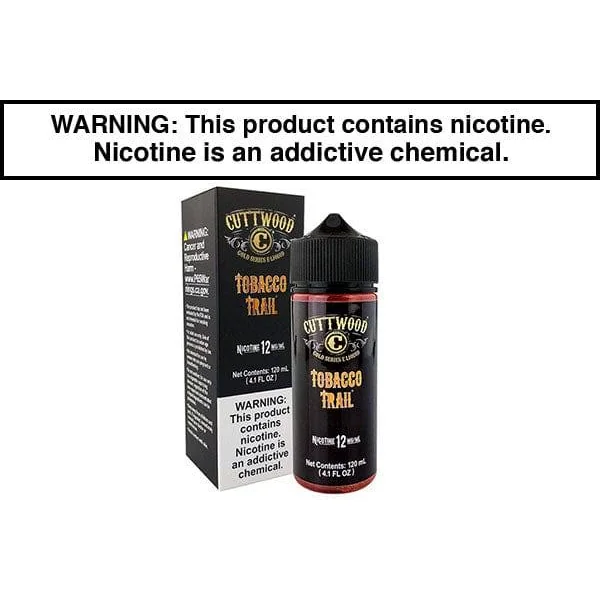 TOBACCO TRAIL BY CUTTWOOD 120ML/60ML