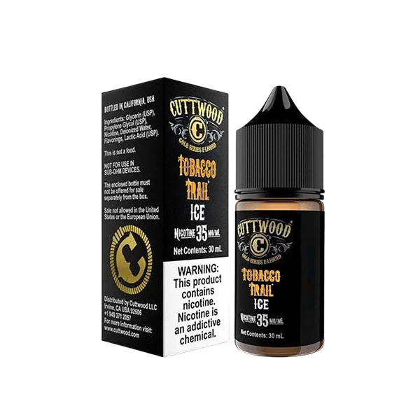 Tobacco Trail Ice Salt by Cuttwood 30ML