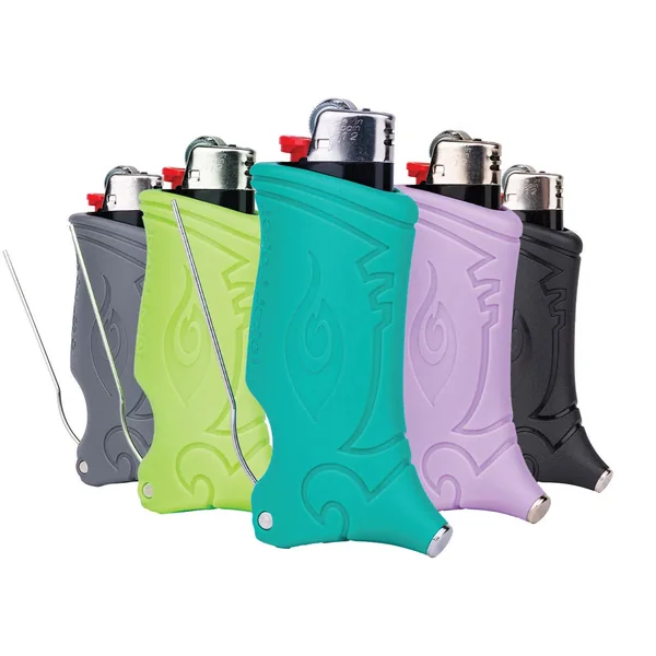 Toker Poker Bic Lighter Cover Assorted Colors 1pk