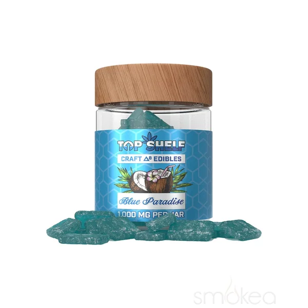 Top Shelf Hemp 1000mg Delta 8 Craft Gummies - Blue Paradise
