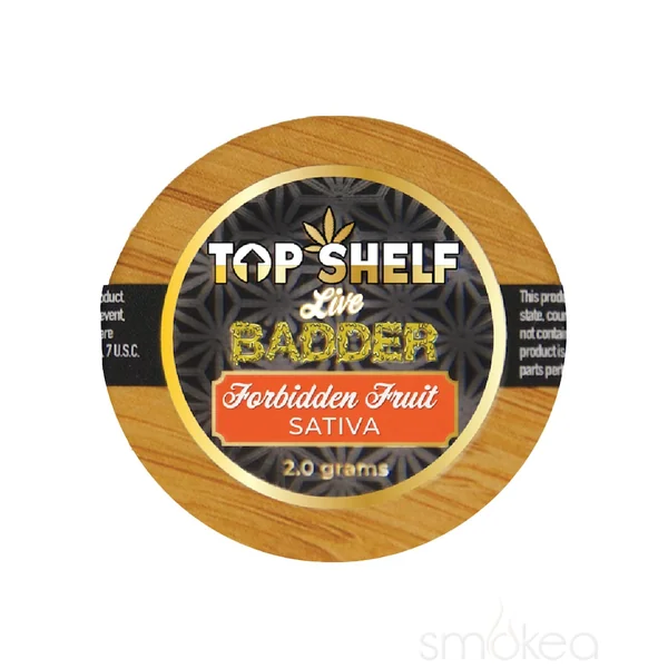Top Shelf Hemp 2g Live Concentrates - Forbidden Fruit Badder - Image 3