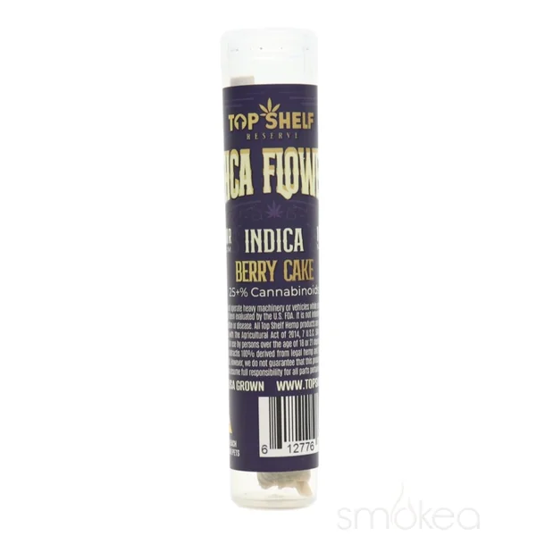 Top Shelf Hemp Premium Indoor THCA Pre-Roll - Berry Cake