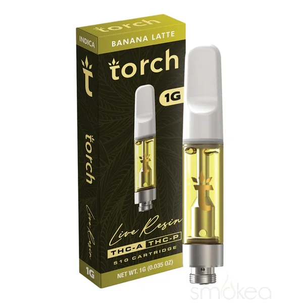 Torch 1g THCA Live Resin Blend Cartridge - Banana Latte